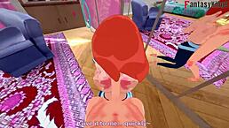 gwen tennyson gets fucked hard in front of the mirror, full pov on sheer fantasy for ben 10