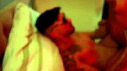 ruiva smokes cigarette then fucks big cock guy