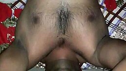 Indian Gay Deepthroat Gagging on Asshole Choking