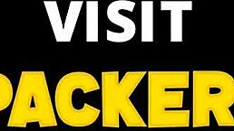 Fit Latina redhead in casual fun