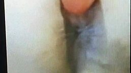 Masturbation with dildo