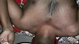 Indian Gay Deepthroat Gagging on Asshole Choking