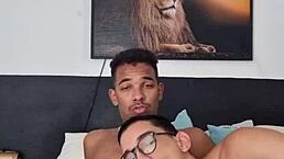 Damn! Black Cock Pounds White Boy's Tight Ass Hard!