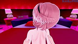 Sakamata Chloe与Takane Lui激烈POV做爱