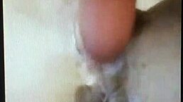 Masturbation with dildo