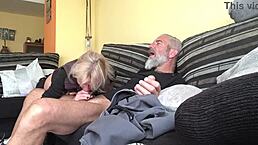 the best blowjobs compilation with my little 18+ neighbor blonde european milf