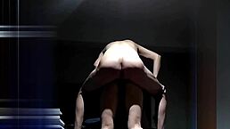 Casting Ladyboy Masturbating For The Camera