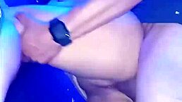 I'm partying and horny when this guy fucks me in the men's bathroom, almost caught.