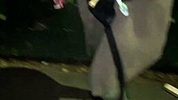 cracky forgets pussy objects during outdoor milf adventure