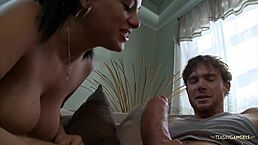 American Guy Enjoys Girlfriend Experience With Curvy Latina Angelika Raven In Hardcore Fucking Session