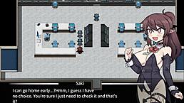 in corporate succubus part 5, the bound succubus gets fingered and masturbated in a group gangbang. hentai anime bondage fun.