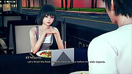 Bruninha the surfer gets fucked in the kitchen with her big ass on display