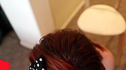 Curvy Redhead Siri Experiences Intense Pleasure Fucking Her Tits with Favorite Dildo