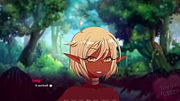 why is lucy chasing that elf in part 3 of her problems?