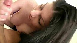 suma gives a handjob in naughty pov scene, teasing with ripped clothes