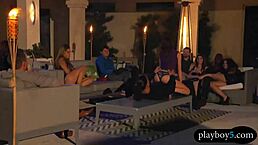 Real amateur couple dives into intense swingers sex in Vegas.