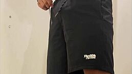 Massive Brazilian Cock Spotted In Shopping Mall Fitting Room!