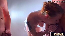 Stella这骚法国妞天天要双插肛交