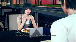 Bruninha the surfer gets fucked in the kitchen with her big ass on display