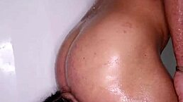 alfiecinematic x aria sloane - shower moment