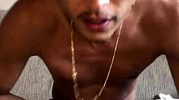 amateur in soccer shorts jerks monster cock and cums 😏