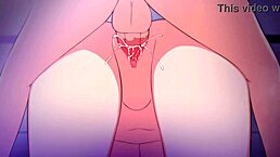 minamoto no raikou's erotic animated experience with big tits and cum