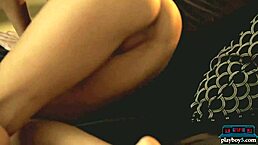 sabrisse fox performs tight solo striptease undressing her petite body slowly