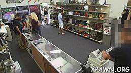 beautiful amateur gets roughly fucked, sucking cock and taking it in her tight pussy.