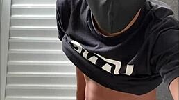 Massive Brazilian Cock Spotted In Shopping Mall Fitting Room!