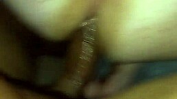 Blonde chubby anal slut girlfriend screams during interracial hentai anime with big black monster cock!