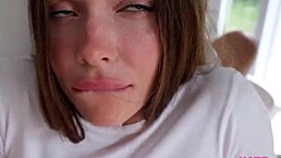 chilling with my stepsister, things got wild