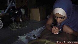 Green haired goth deeply sucks monster cock