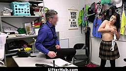 Teen 18+ punished hard by lp officer