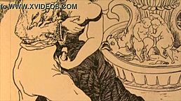 复古色情画作带怀旧感官魅力