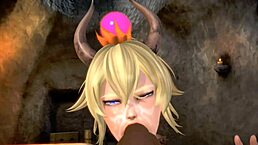 天啊！公主鲍瑟3D动漫狂喷水激情动作场面！