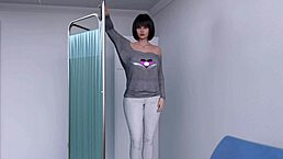 yo, check this hot gameplay of my cute roommate riding hard in 3d