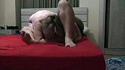 i gave my wife a mouthful of cum in our homemade blowjob, but it was so messy and fetishy