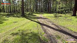 met a strange girl craving rough sex in woods.