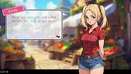 honeysun gameplay part 1 awesome start with red head flight attendant