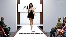 天啊！安娜激动3D卡通阳台走秀超野！