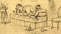 naughty stepdaughter in stockings sucking hard cock