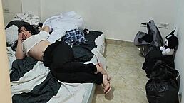 step-cousin plays rough and mocks me in homemade fun