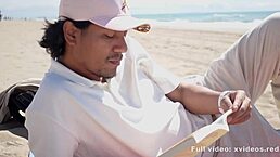 She Lured Me for Public Beach Fucking with That Big Ass in Wild Outdoor Action