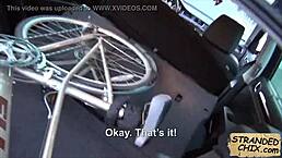 Amateur Babe Jenny Dark Delivers Intense Blowjob While Driving