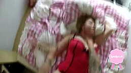 In my first video, I try hardcore deepthroat and fucking