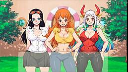 Lusty buccaneers parody nami exposes naked body ep 1