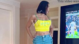 How Hard Can Negao Pound This Hot Wife While Hubby Watches?