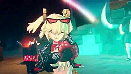 无耻荡妇在狂野 hentai 中—内射动作等着呢？