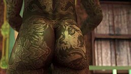 A guy with a huge cock enjoys intense gay sex in the bedroom