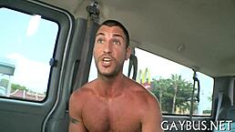 A free gay porn clip scene plays out in this video